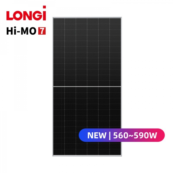 Longi Solar HiMO7 Bifacial LR5-72HGD-580M with HPDC cells